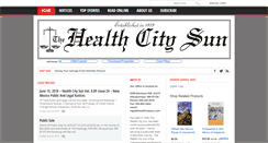 Desktop Screenshot of healthcitysun.com